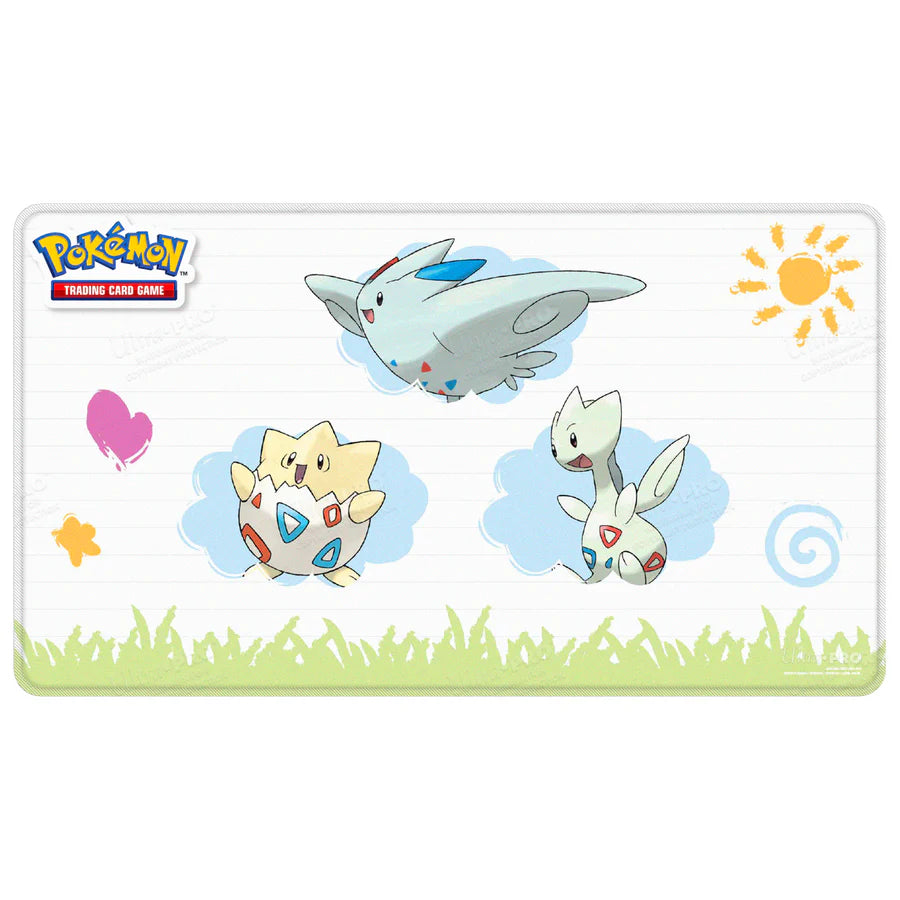 Togepi Evolutions Stitched Playmat