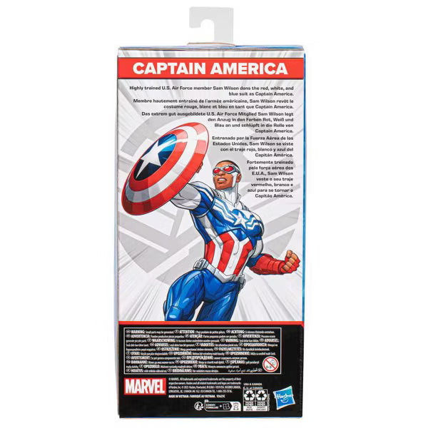 Hasbro Marvel Captain America 9" Action Figure With Shield