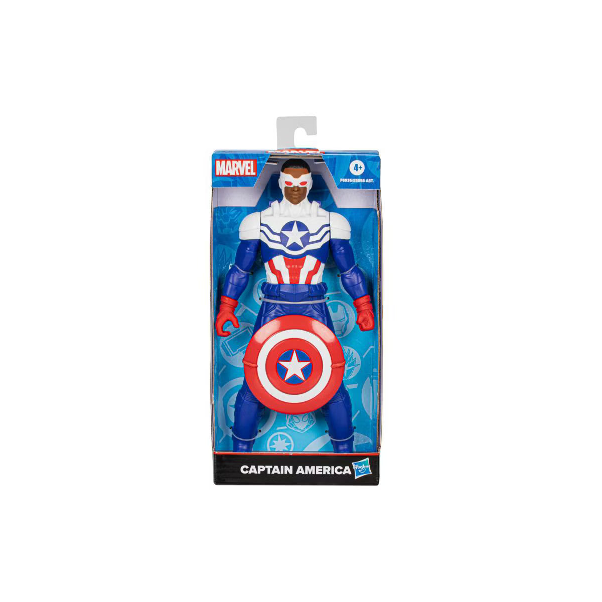 Hasbro Marvel Captain America 9" Action Figure With Shield