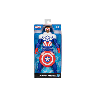 Hasbro Marvel Captain America 9" Action Figure With Shield