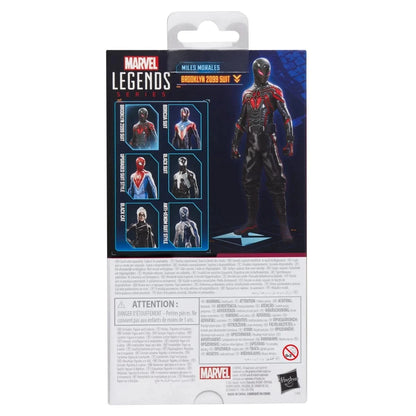 Spider-Man Marvel Legends Series Gamerverse Miles Morales Brooklyn 2099 6-Inch Action Figure