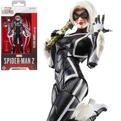 Marvel Legends Series Gamer Verse Spider-Man 2 FELICIA HARDY BLACK CAT 6" Figure