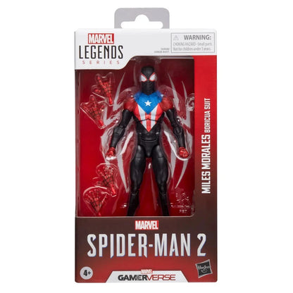 Spider-Man Marvel Legends Gamerverse Miles Morales Boricua Suit 6" Action Figure