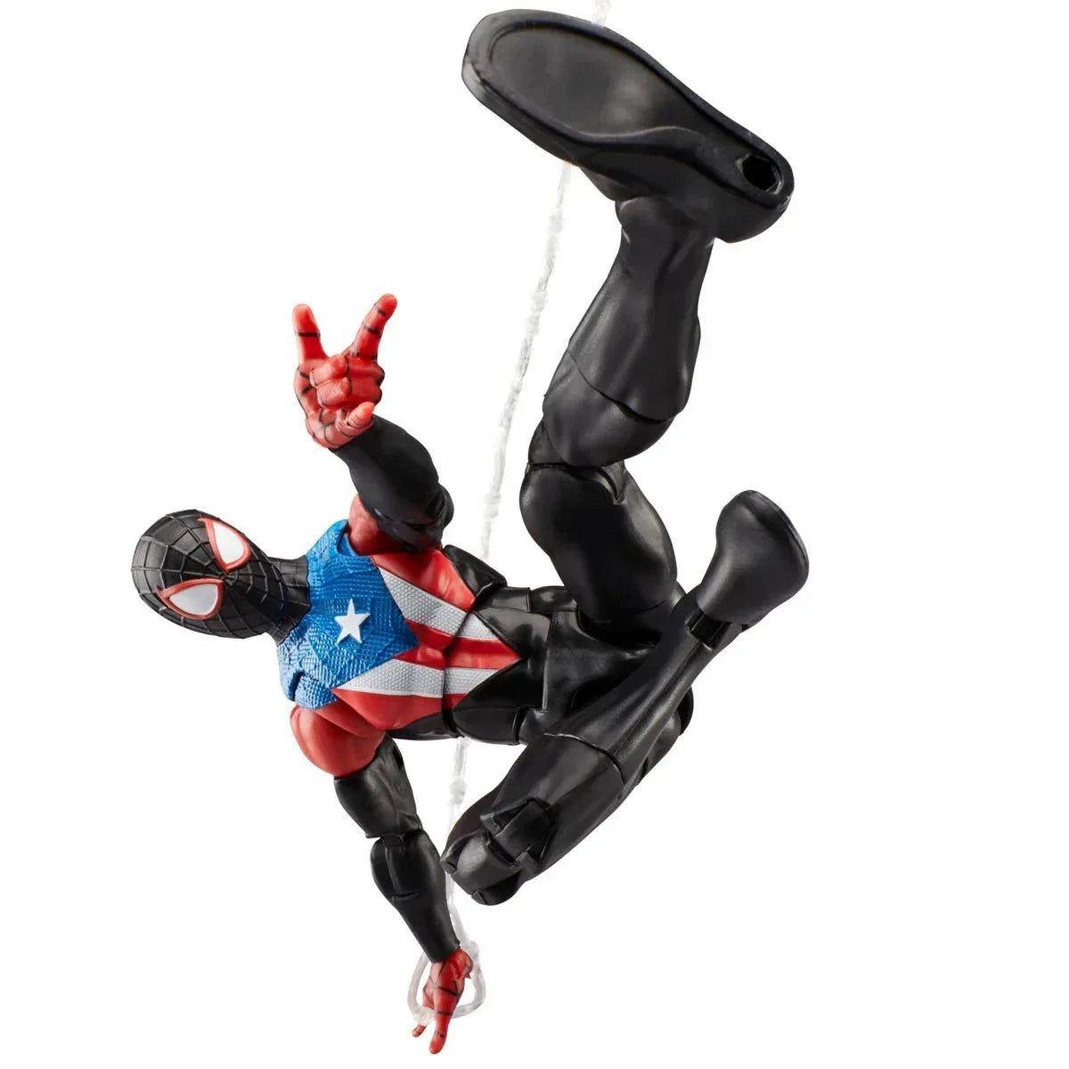 Spider-Man Marvel Legends Gamerverse Miles Morales Boricua Suit 6" Action Figure