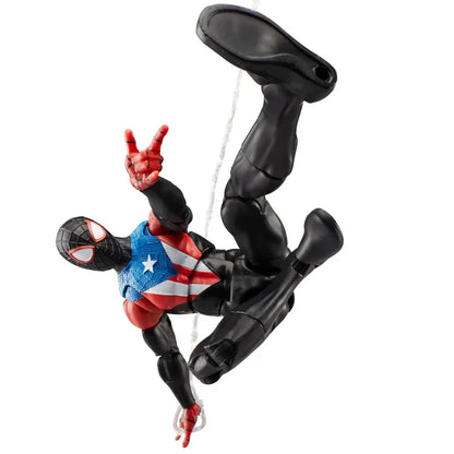 Spider-Man Marvel Legends Gamerverse Miles Morales Boricua Suit 6" Action Figure