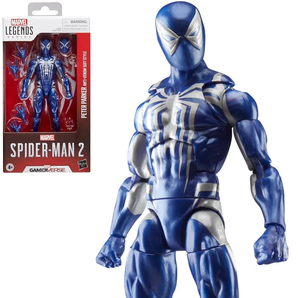 Spider-Man Marvel Legends Series Gamerverse Peter Parker Anti-Venom Suit