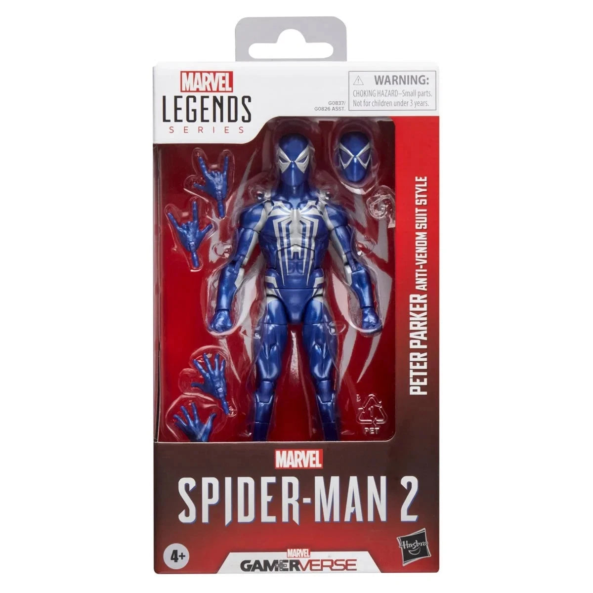 Spider-Man Marvel Legends Series Gamerverse Peter Parker Anti-Venom Suit