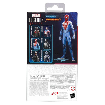 Marvel Legends Series Gamerverse Miles Morales Upgraded Suit Style Spider Man